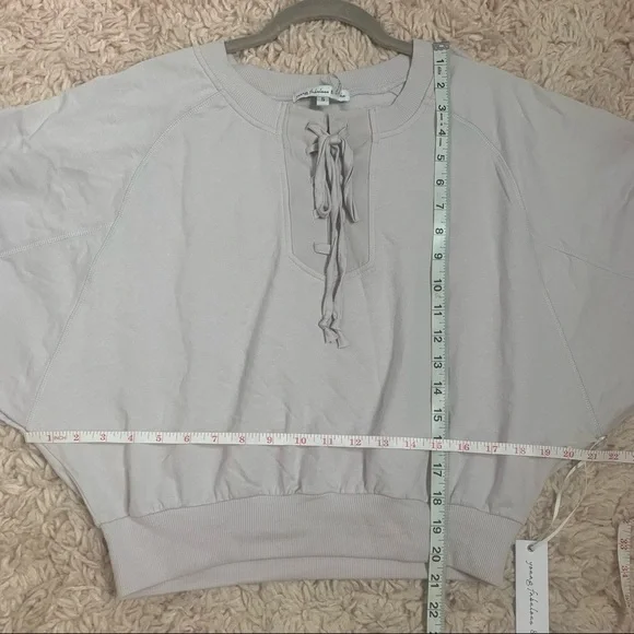 NWT Young Fabulous & Broke Payton Crew Sweatshirt - Picture 13 of 13